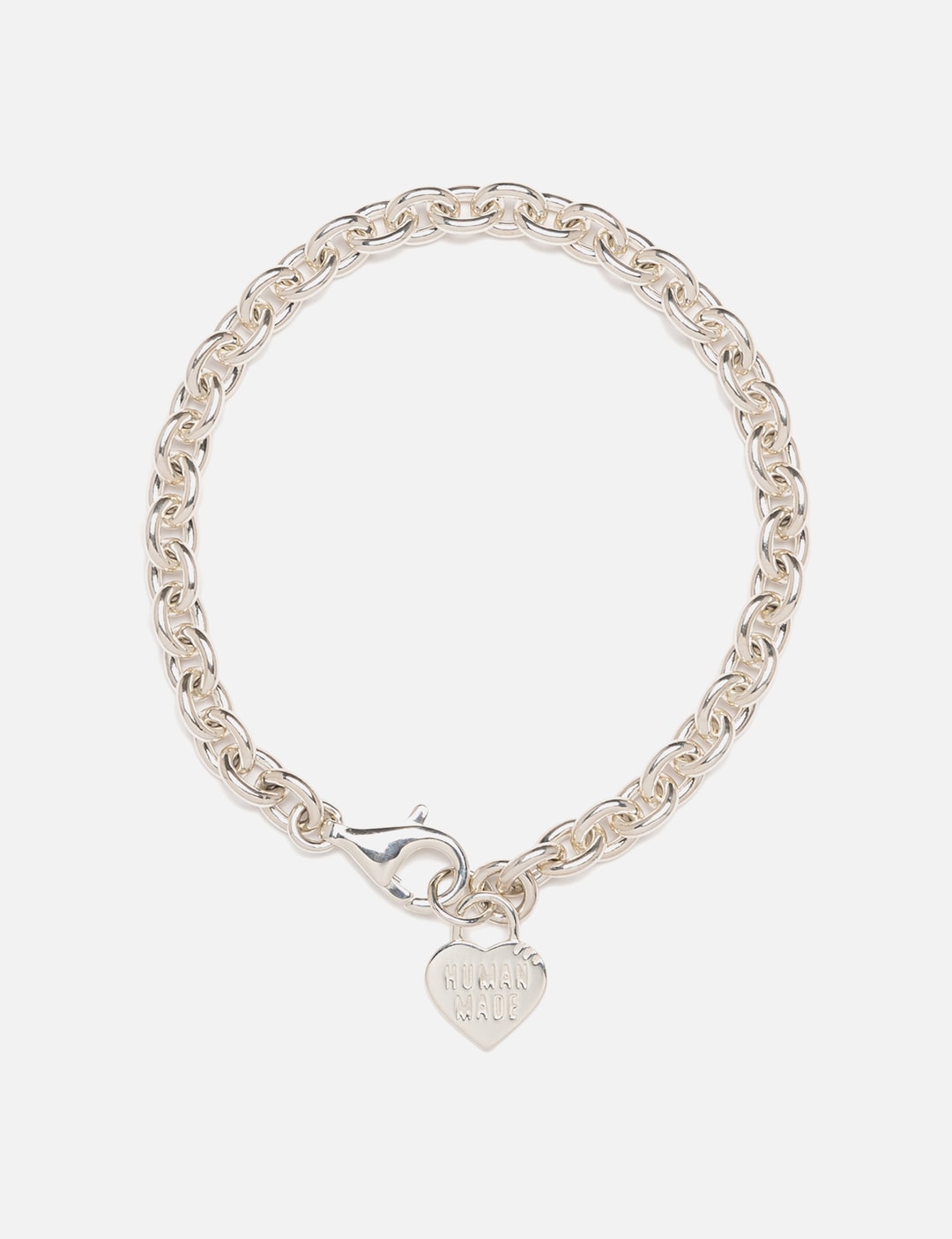 Heart Silver Bracelet view 4