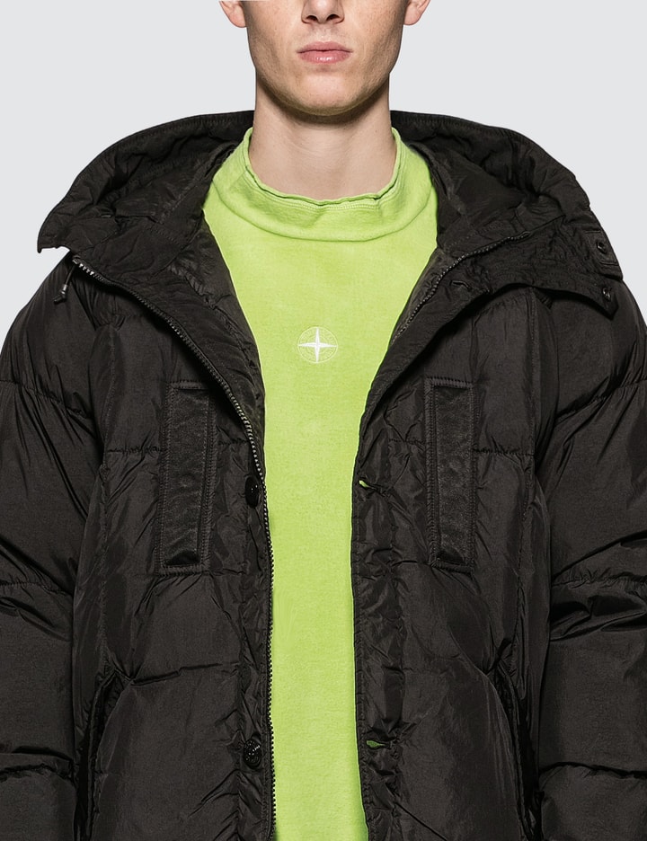 Garment Dyed Crinkle Reps NY Down Long Jacket Placeholder Image