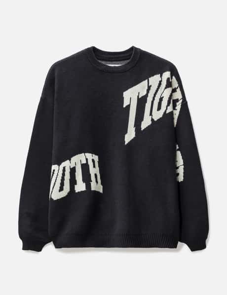 TIGHTBOOTH Acid Logo Knit Sweater