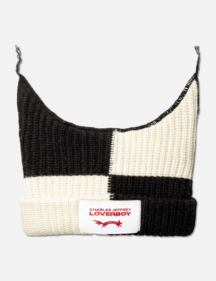 Charles Jeffrey Loverboy Chunky Jester Beanie In Multicolor