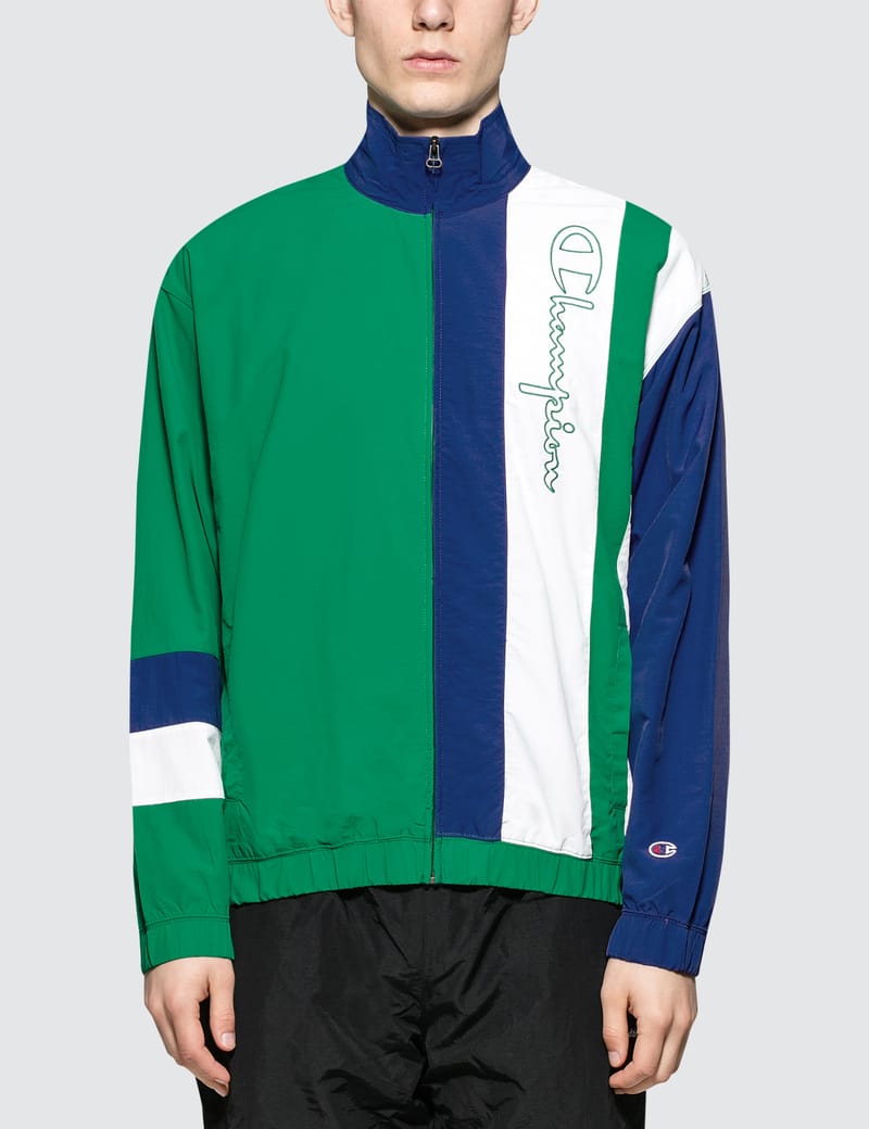 champion panel track jacket