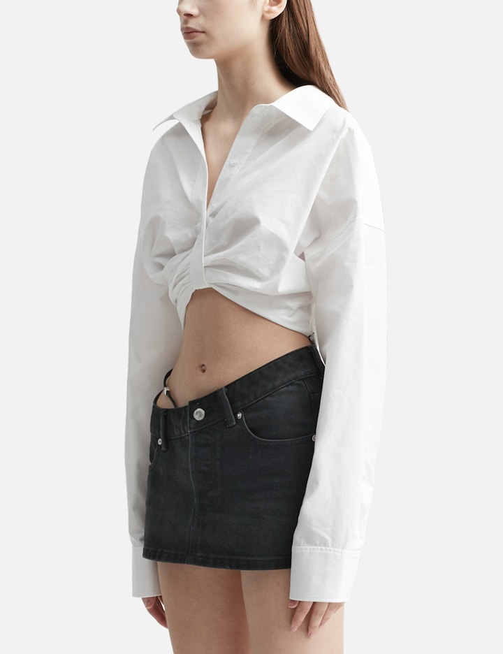 Cropped Button Down Shirt Placeholder Image
