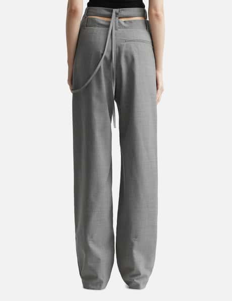 Ottolinger SIGNATURE WRAP SUIT TROUSERS HBX