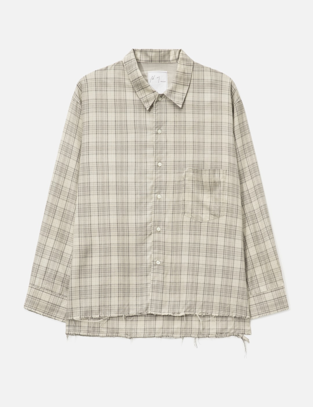 Aging Rayon Check Shirt