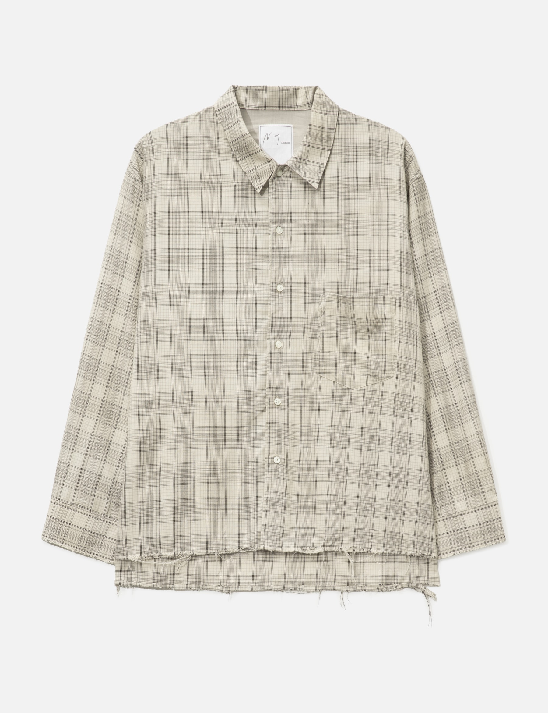 Aging Rayon Check Shirt view 16