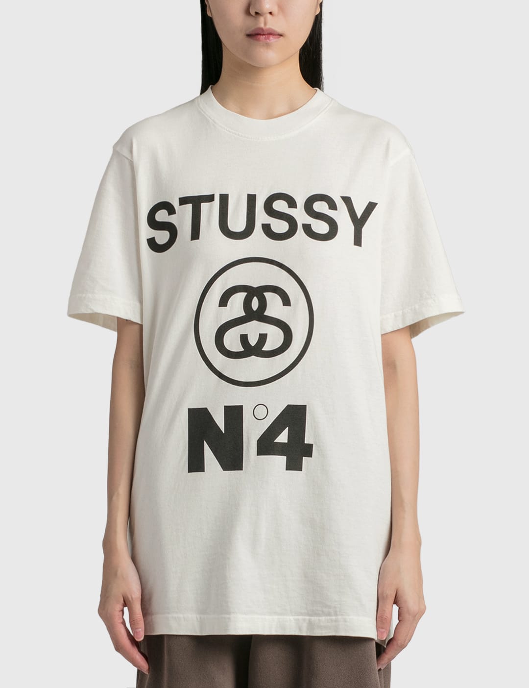 스투시 Stussy STUESSY No.4 Pigment-Dyed T-shirt