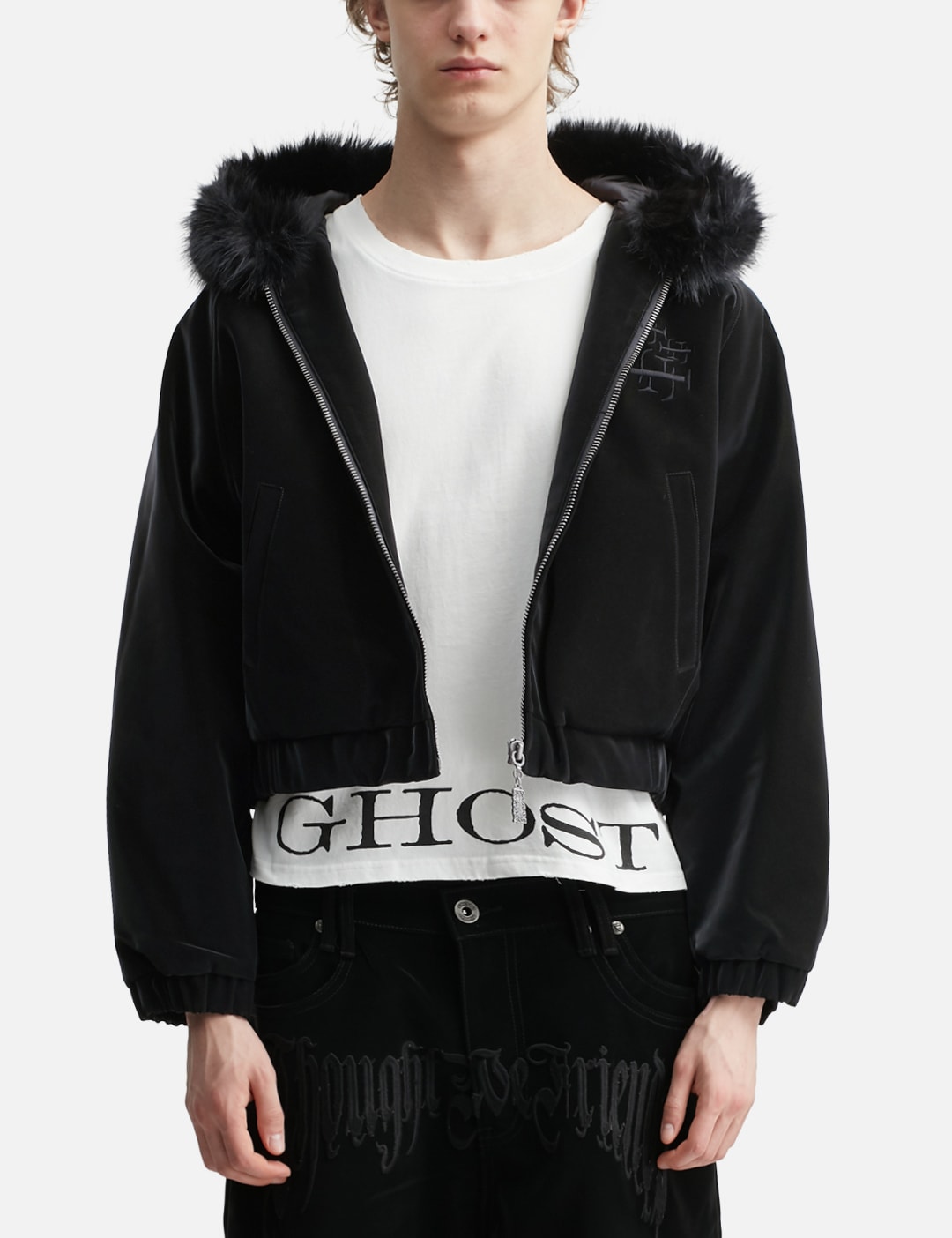 "Ka-Shing" Jacket With Fur Hood view 18