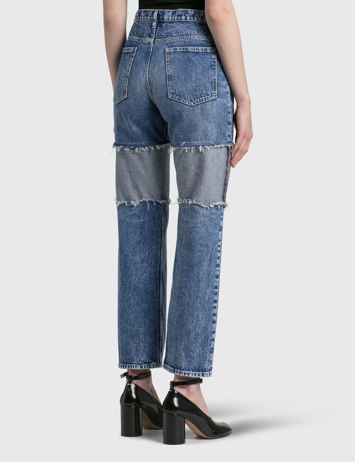 Spliced Thigh Recycled Jeans Placeholder Image