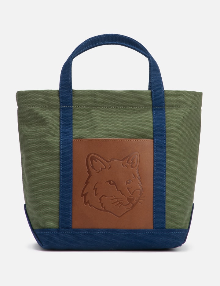 Fox Head Leather Pocket Mini Tote Bag Placeholder Image