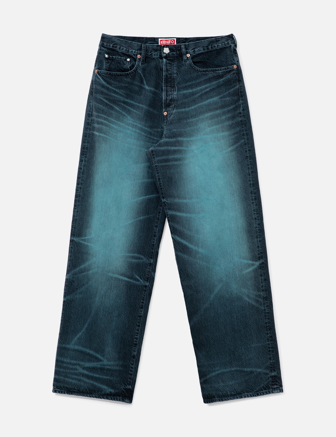 Turn Up Wide Fit Jeans view 7