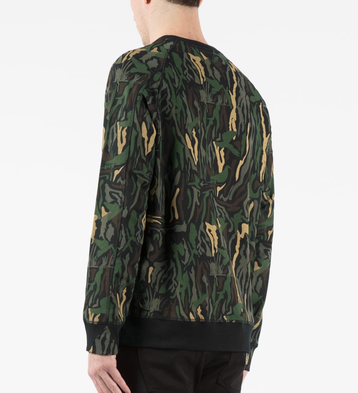 Olive Tree Camo Bushwick Crewneck Sweater Placeholder Image