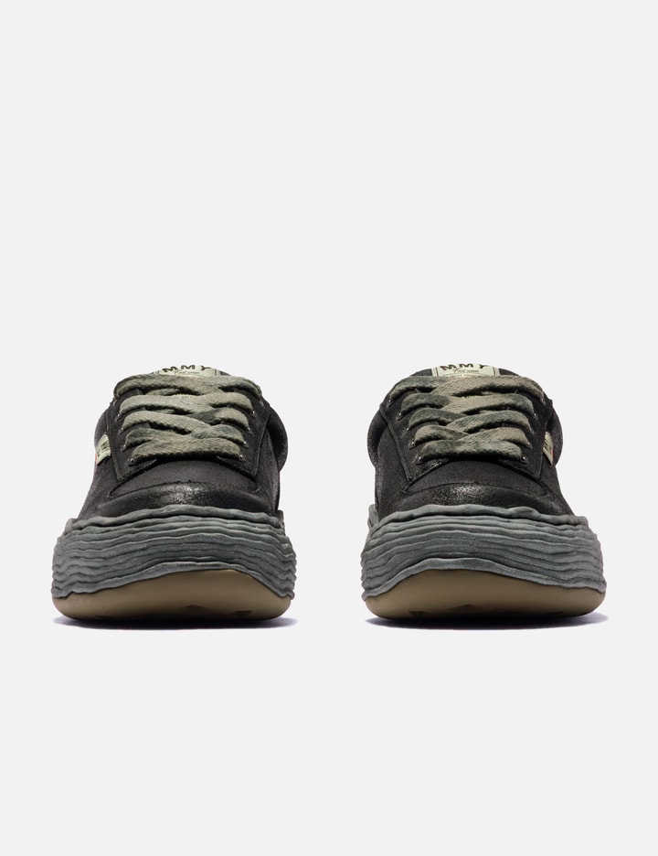 Maison Mihara Yasuhiro Oliver Waxed Suede Low-Top Sneakers