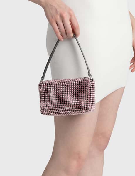 Alexander Wang Heiress Pouch in Rhinestone Mesh HBX