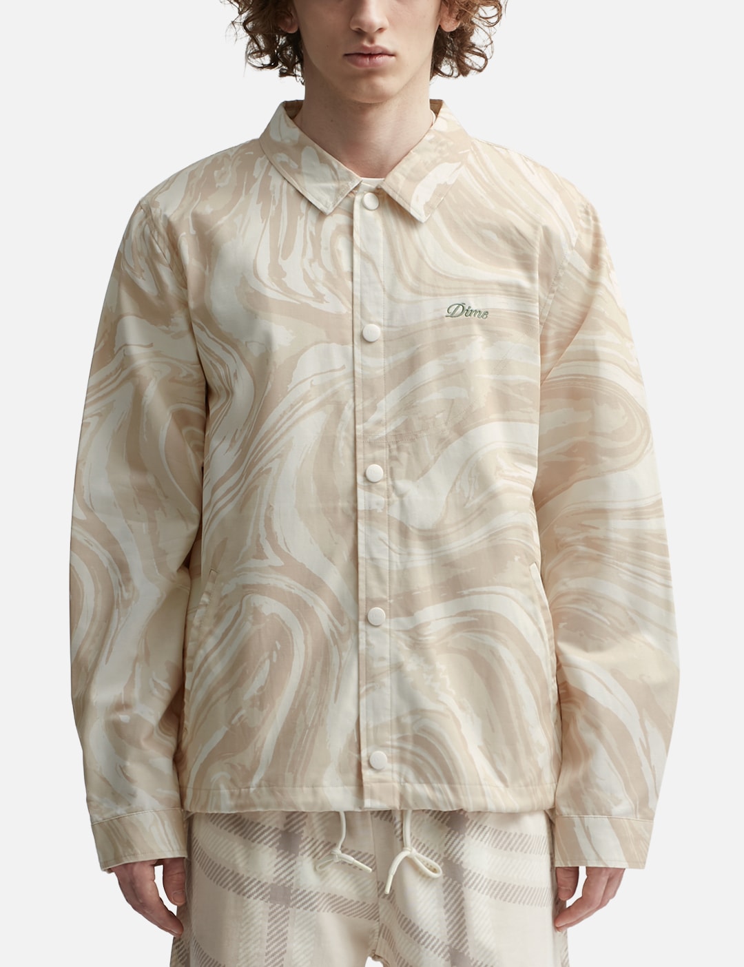 Brain Dead - ROLL CAST MESH OVERLAY FISHING JACKET  HBX - Globally Curated  Fashion and Lifestyle by Hypebeast