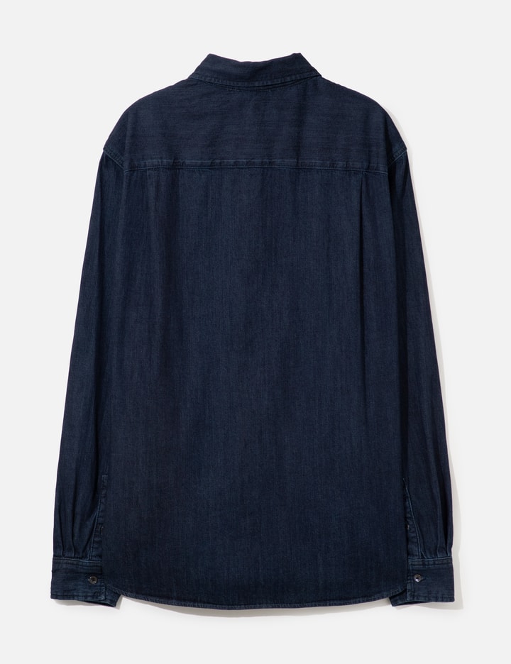 Maison Kitsuné Profile Fox Denim Casual Shirt