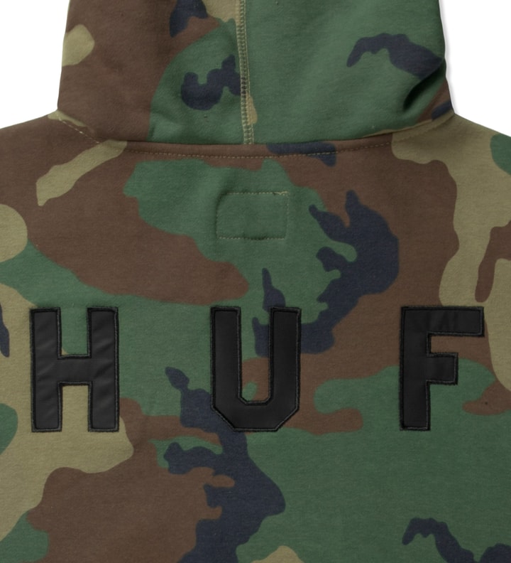 Woodland Camo Original H Logo 2.0 Full Zip Up Hoodie Placeholder Image