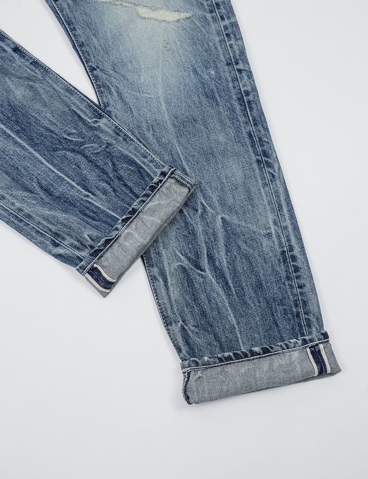 Three Years Wash Regular Straight Denim Jeans Placeholder Image