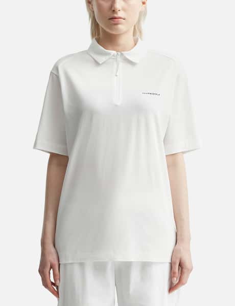 X POST ARCHIVE FACTION (PAF) Half Zip-Up Polo T-Shirts view 16