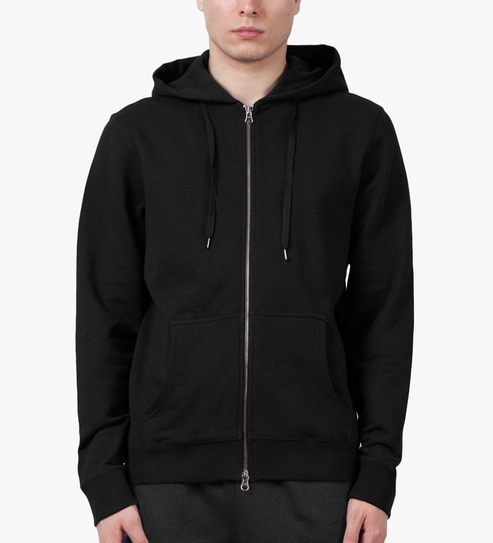 Black Zip Front Hoodie Placeholder Image