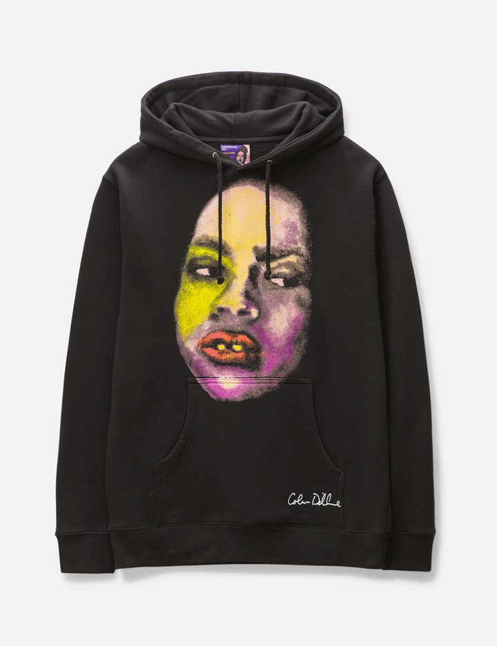 Kidsuper Printed Hoodie Sweatshirt Black In Black