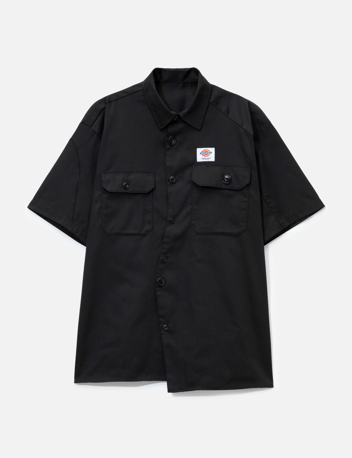 Undercover Undercover X Dickies Curved Buttoned Short Sleeves Shirt