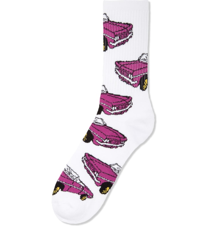 White Lowrider Socks Placeholder Image