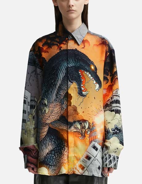 DHRUV KAPOOR Godzilla X Dhruv Kapoor Engineered Shirt