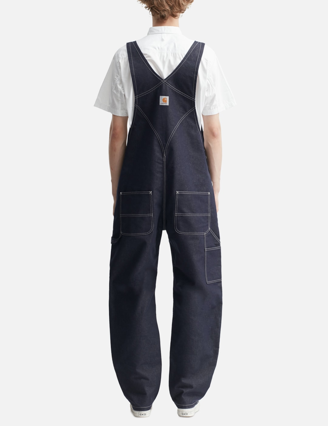 X Carhartt Reactive-Dyed Denim Overall view 19