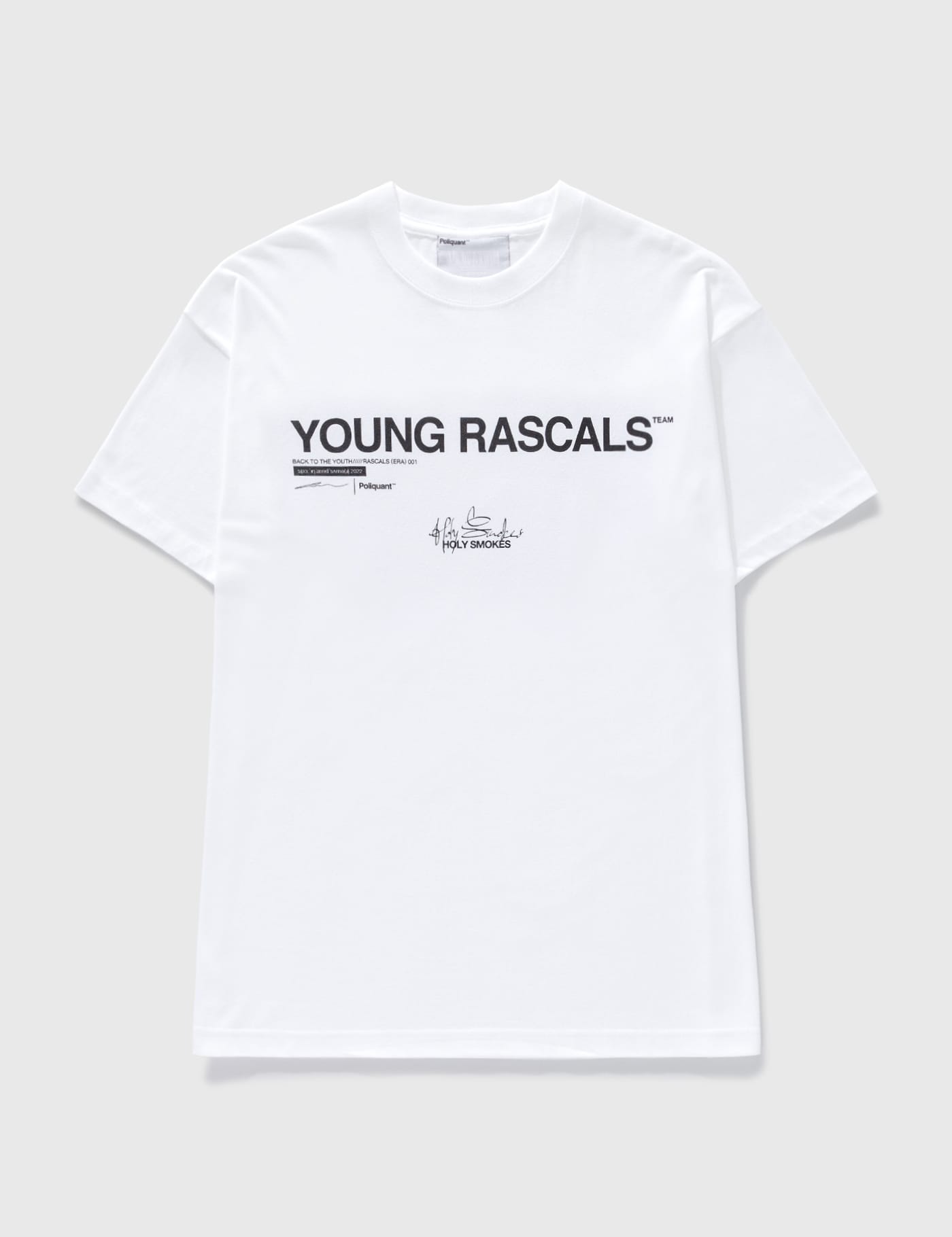 POLIQUANT Young Rascals Holy Smoke T-shirt