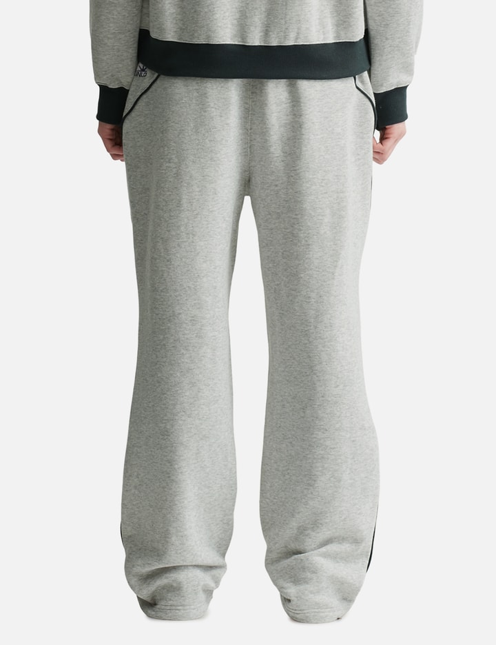 Sunlove Crescent Brushed Sweatpants In Gray