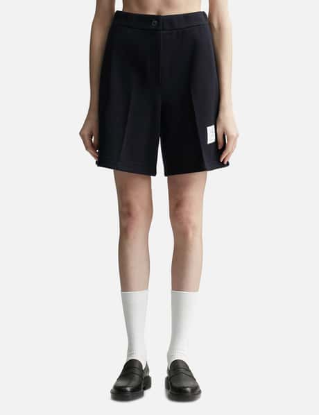 Thom Browne SHORTS HIGH WAISTED IN WOOL MILANO