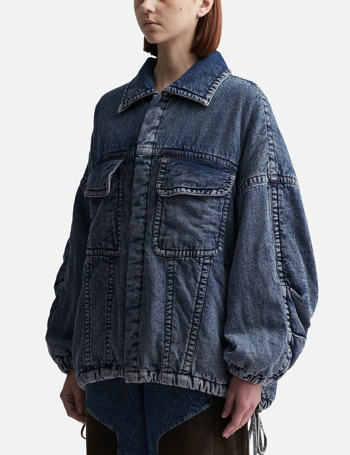 PADDED DENIM JACKET Placeholder Image