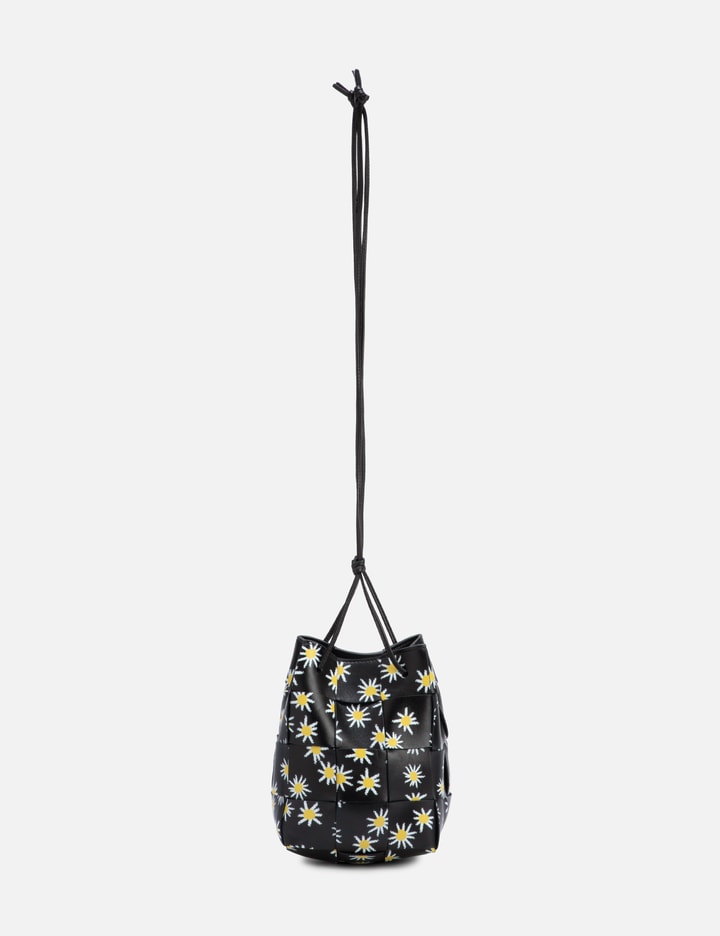 Bottega Veneta Small Cassette Cross-body Bucket In Black