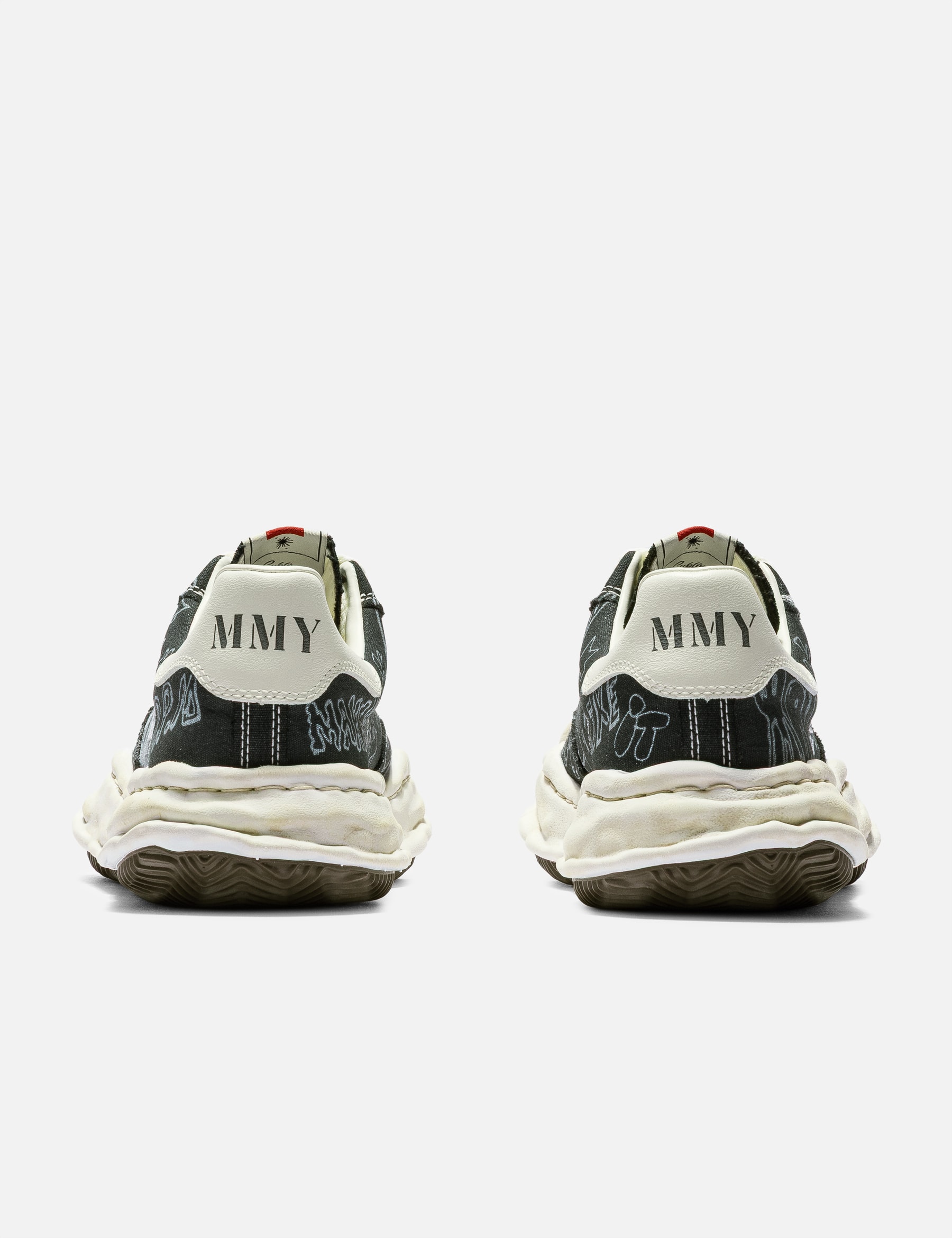 "BLAKEY" OG Sole Graffiti Printed Canvas Low Top Sneaker view 15