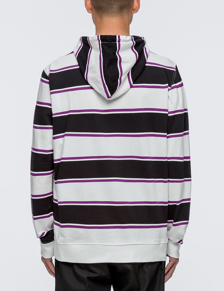 Heavy Jersey Striped Hoodie Placeholder Image