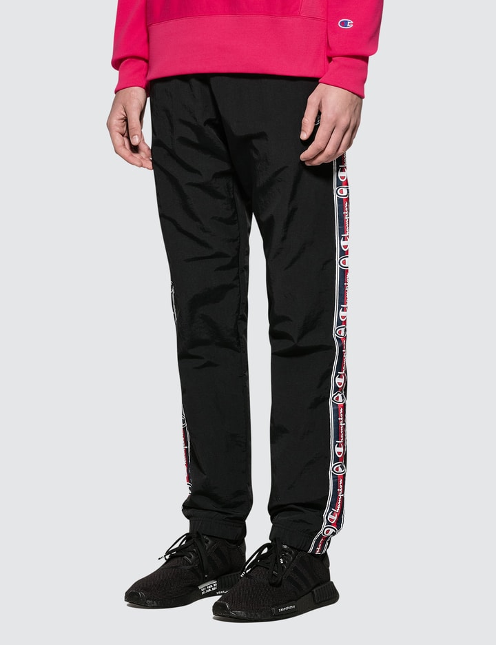 Side Taped Track Pants With Elastic Cuff Placeholder Image