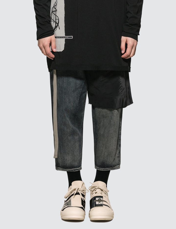 Combo Collapse Cropped Jeans Placeholder Image