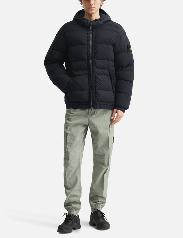Seamless Tunnel Nylon Down-TC Hooded Jacket Placeholder Image
