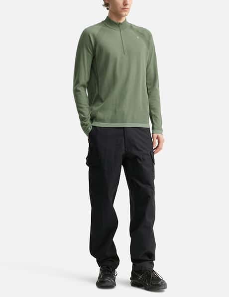 PrimaLoft® Bio™ Recycled Polyester / Wool Half-Zip Jumper view 14