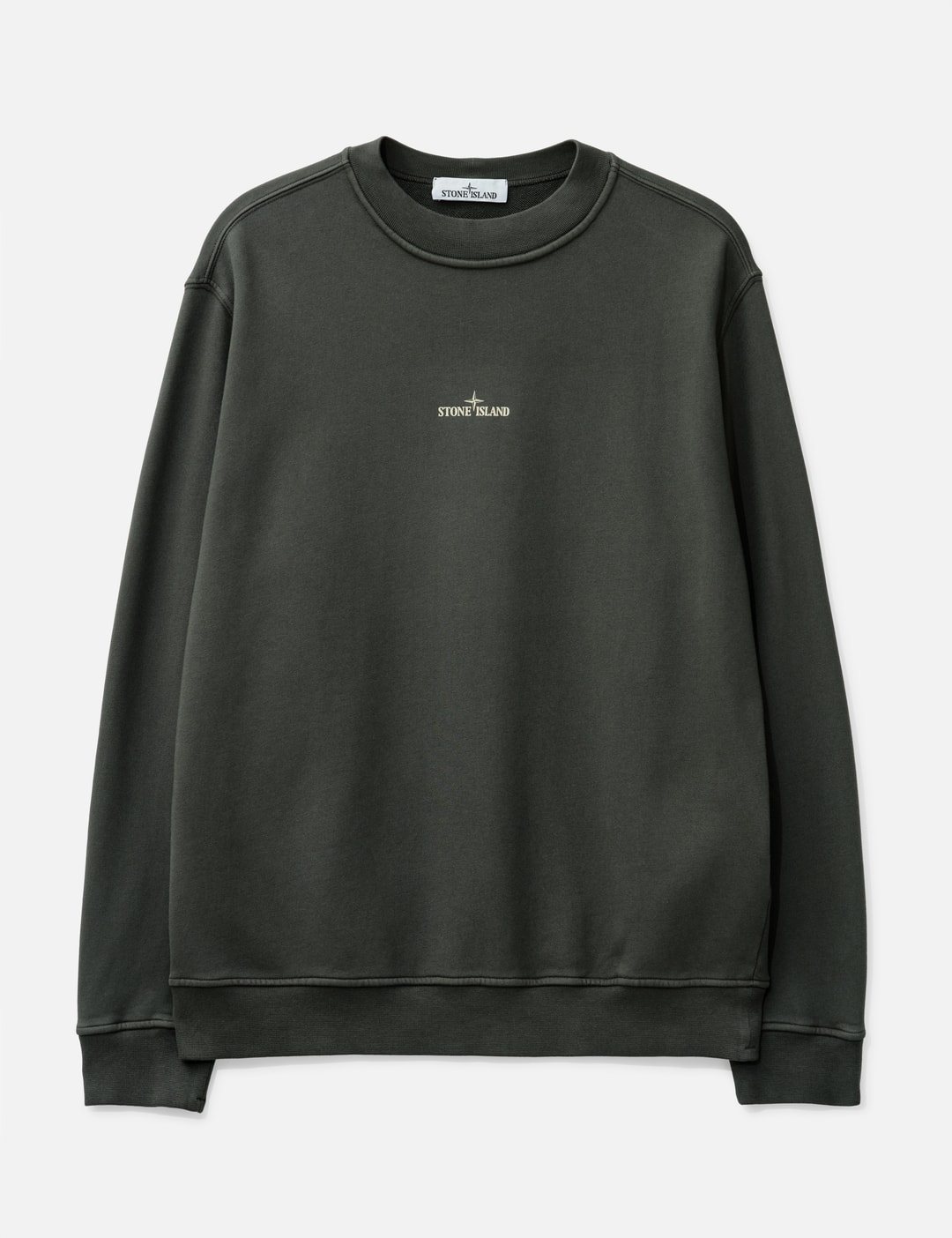 Cotton Fleece 'Industrial Four' Print Sweatshirt view 8