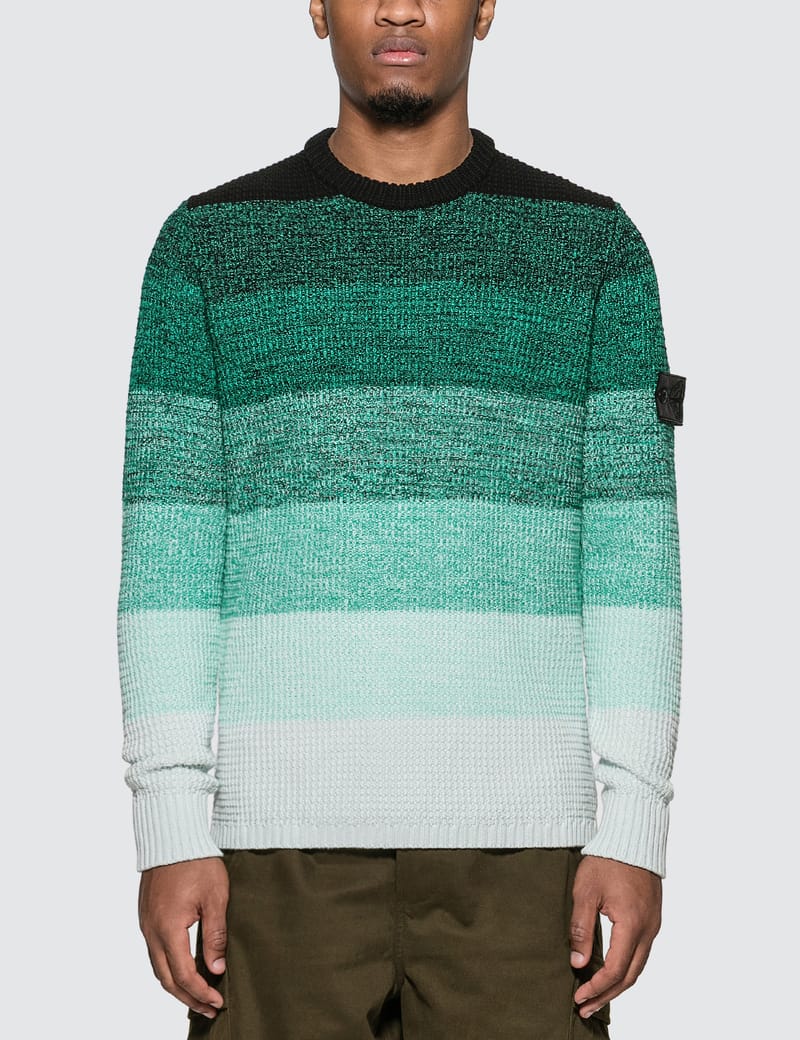 stone island gradient sweater