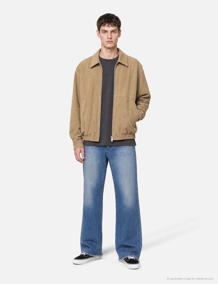 Tonywack Goat Leather Relaxed Bomber