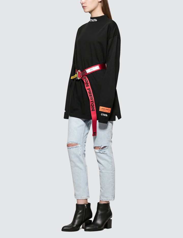 CTNMB Turtle-neck Long Sleeve T-Shirt Placeholder Image