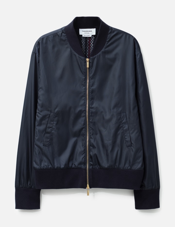 Thom Browne Zip Up Nylon Jacket