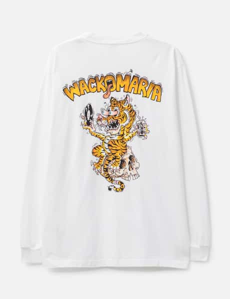 Tim Lehi / Washed Heavy Weight Crewneck Long Sleeves T-Shirt view 6