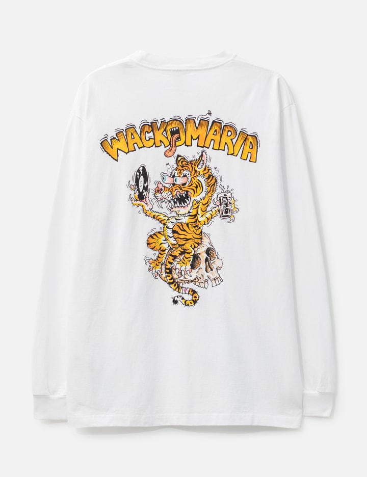 WACKO MARIA Tim Lehi / Washed Heavy Weight Crewneck Long Sleeves T-Shirt