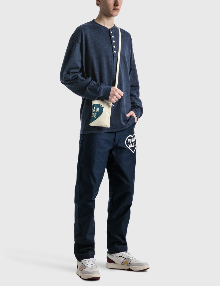 Henley Neck Long T-shirt Placeholder Image