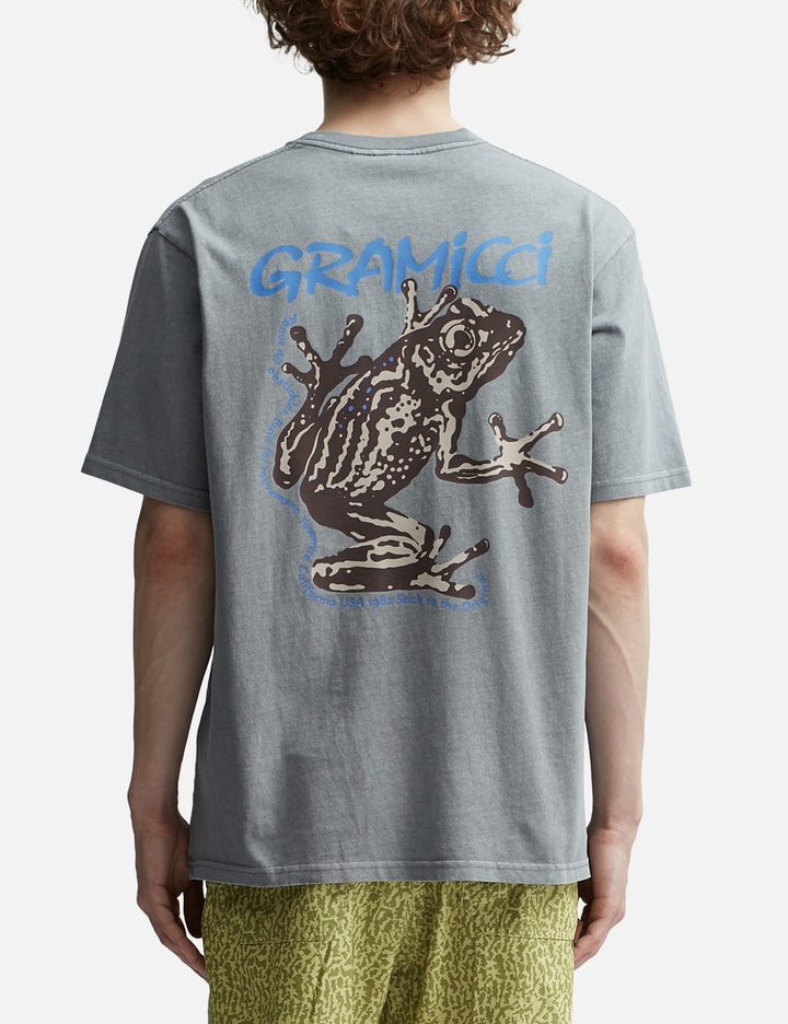 Shop Gramicci Sticky Frog T-shirt In Blue