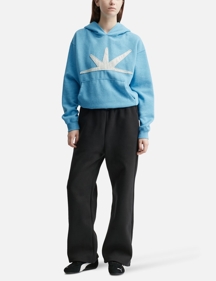 Sunlove Daybreak Brushed Hoodie In Blue