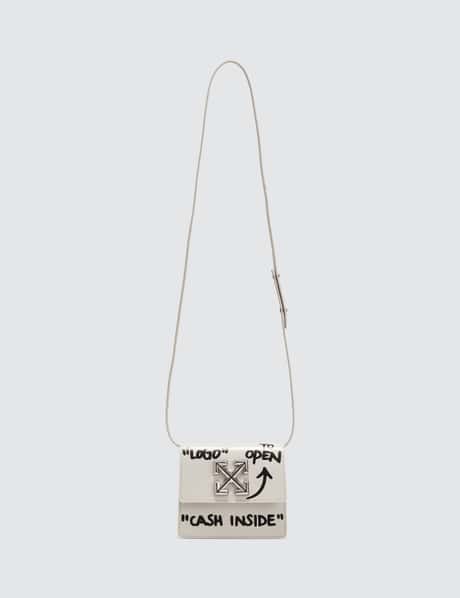 Buy Off-White Cash Inside Jitney 0.7 Bag 'White